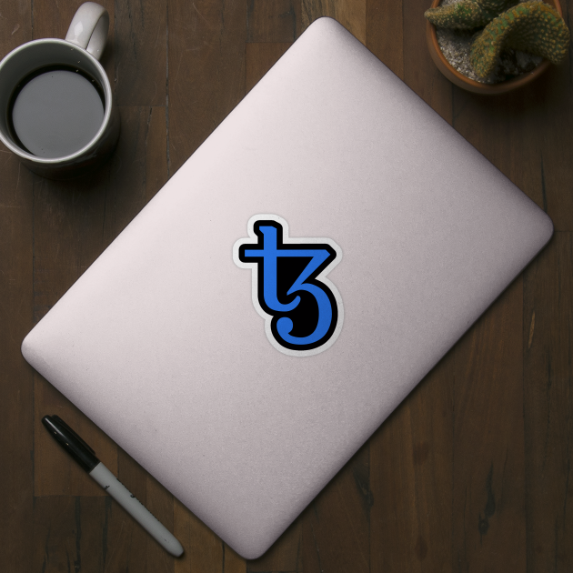 Tezos Blue Blue by BitcoinSweatshirts